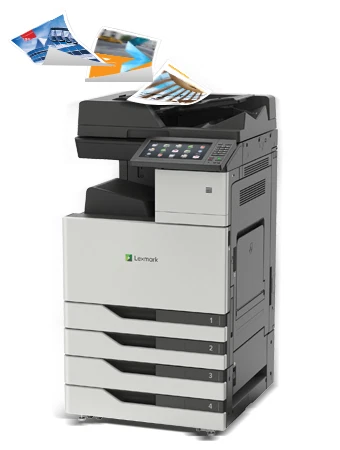 Lexmark CX922de - 32C0231 MFP Farbig Laser A3 USB LAN ADF Duplex 40.000 S. - Bild 1 von 1