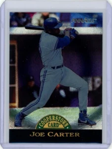 JOE CARTER 1993 Pinnacle Cooperstown FX Dufex #21 Print Run 1000 - Picture 1 of 2