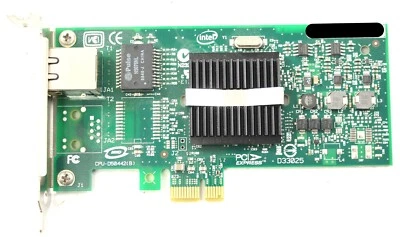 Intel PRO/1000 PT Gigabit Single Port Server Adapter 868969 EXPI9400PT- Low Prof - Image 1 of 4