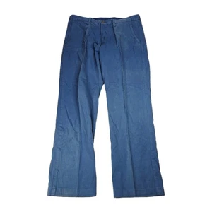 Tommy Bahama Blue Pleated Pants Men's Casual Dress Trousers Size 32x32 Vintage - Picture 1 of 13