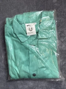 Magid SparkGuard Green Flame Resistant Standard Weight Jacket Size S - Picture 1 of 4