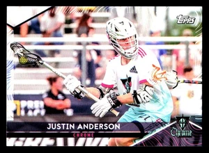 2022 Topps Premier LaCrosse League #87 Justin Anderson LaCrosse Card - Bild 1 von 2
