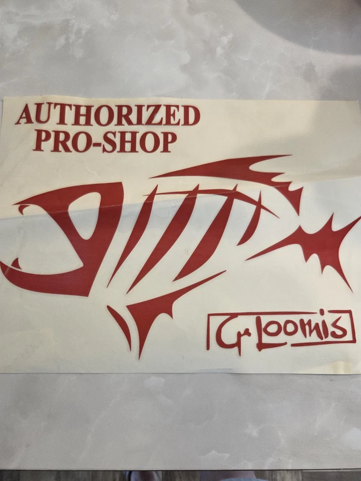 Calcomanía de distribuidor G Loomis Pro Shop ENORME SIGNO 14X10 Foto 1 de 1