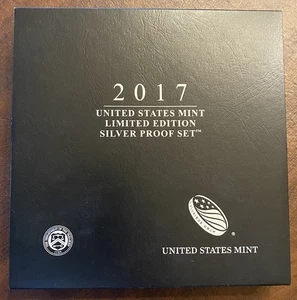 2017 US Mint Limited Edition Silver Proof Set w/ American Eagle OGP/COA  Nice! - Picture 1 of 4