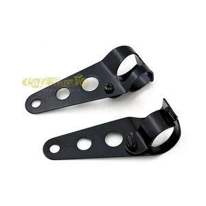 Headlight brackets supports cafe racer for Triumph Suzuki from 30 to 39mm - Picture 1 of 4