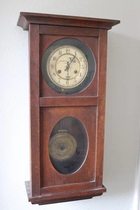 Antike Junghans Deutsche Glockenspieldose Wanduhr um 1800 ca. 1890 zum Restaurieren - Bild 1 von 15