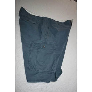 Levis Cargo Shorts Mens Size 44 Flat Front Blue Cotton  - Picture 1 of 6