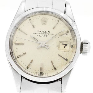 ROLEX Oyster Perpetual Date 6519 cal.1161 Automatic Ladies Watch_910947 - Picture 1 of 10