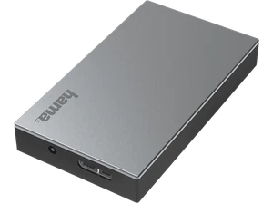 Hub - Hama 00200115, 4 puertos USB-A, Hasta 5 Gbit/s, Negro - Imagen 1 de 7