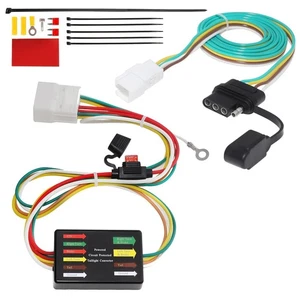 MECMO 4-Pin Trailer Wiring Harness 56217 for '08-'19 Highlander '18-'21 RX 350 - Picture 1 of 4