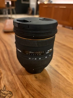 Sigma 24-70mm F2.8 F EX DG HSM Zoom Lens for Nikon Digital and Film SLR Cameras - Image 1 of 4