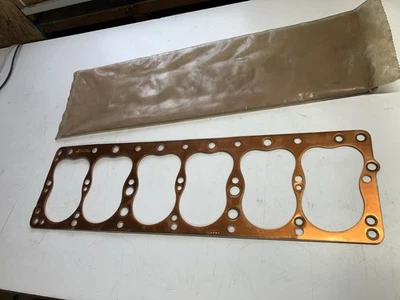 NOS Engine Cylinder Head Gasket Victor V3029 3029 Copper Flat Head Straight 6 - Image 1 of 4