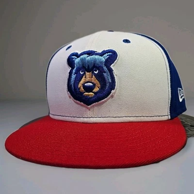 Tennessee Smokies New Era 59FIFTY Fitted Hat – Cubs AA MiLB – 7 1/2 – Used Clean - Image 1 of 4