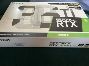 Grafikkarte Palit Geforce RTX 3060 Ti Dual 8GB Neu! Originalverpackt - Bild 1 von 7