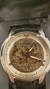 Armani Skelett Armbanduhr Automatik - Bild 1 von 6