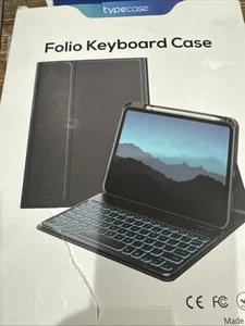 New Typecast Folio Keyboard Case Blue  10.2 - Picture 1 of 5