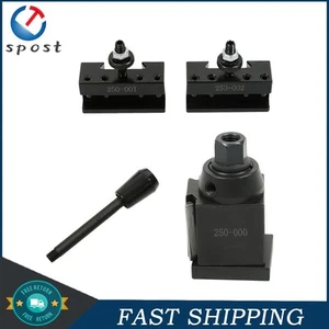 Juego de postes de herramientas tipo cuña OXA 250-000 250-001 250-002 aptos para torno oscilante diámetro 8" - Imagen 1 de 13