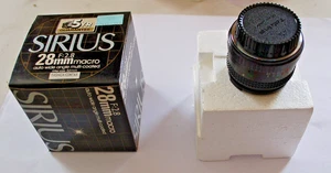 Sirius 28mm f/2.8 MACRO wide angle lens for Contax & Yashica. - Picture 1 of 8