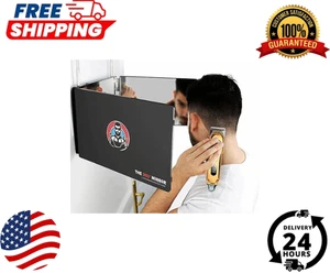 The 360 Mirror - 3 Way Mirror for Self Hair Cutting - Adjustable Trifold Barber - Bild 1 von 7