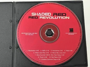 Shaded Red Red Revolution PROMO CD NUR DISC - Bild 1 von 1