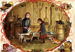 JWP CO 55 ANIMALS CHRISTMAS / Tasha Tudor 1993 #28731 - Bild 1 von 1
