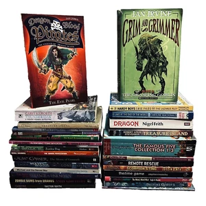 Children Book Bundle Lot Mystery Adventure Paperback x 28 Boys Interest Kids - Picture 1 of 24
