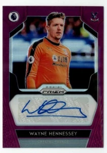 Prizm 2019-20 Premier League inglesa firmas púrpura Wayne Hennessey 63/99 - Imagen 1 de 2