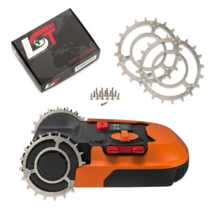 2x Ø190 mm Spikes Mähroboter Rasenmäher für Husqvarna 310 315 320 330 340 350 - Bild 1 von 9