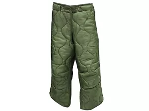 New USGI Military Field Pant Liner Cold Weather Trousers Quilted Large-Short/Reg - Picture 1 of 1