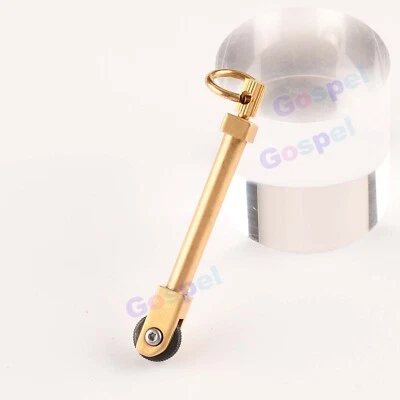 Accendino avviamento antincendio ruota scintilla in ottone escursionismo campeggio strumento sopravvivenza esterno