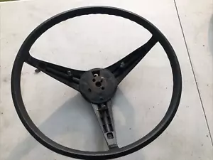 1971 4 DUSTER DART GTX CHARGER SATELLITE A B BODY STEERING WHEEL BLACK 3575267 - Picture 1 of 18