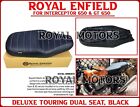 Royal Enfield "DELUXE TOURING DUAL SEAT, BLACK" For Interceptor 650 & GT 650