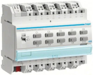 TEBIS EIB KNX HAGER TYA610D SCHALTAKTOR 10FACH + JALOUSIEAKTOR 5FACH + NEU + OVP - Bild 1 von 1