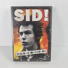 SID ! RARE DVD & Music CD Set -By Those Who Really Knew Him - Mint Condition!!!!