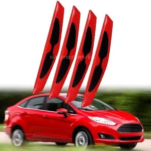 4pcs Door Anti-collision Strip Warning Decorative Sticker For Ford Fiesta - Picture 1 of 16