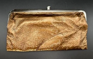 HOBO Lauren Bifold Clutch Wallet Metallic Bronze Textured **UNUSED** NWOT - Picture 1 of 14