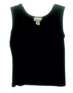 Carolyn Strauss collection Black Cami Tank Top Extra Small Xs - Picture 1 of 3