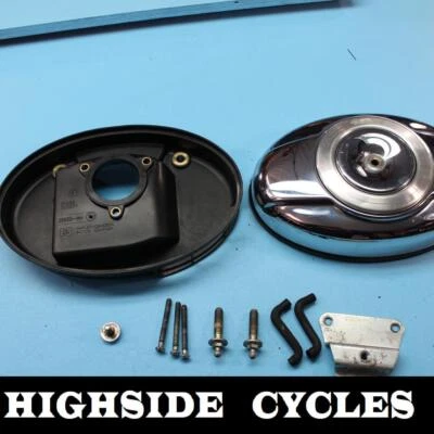 1204 12 HARLEY-DAVIDSON ELECTRA GLIDE FILTRO DE AIRE CUBIERTA PLACA POSTERIOR  Foto 1 de 4