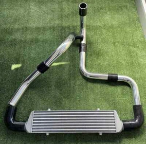kit intercooler frontale Fiat punto gt 1.4cc turbo senza ac - Foto 1 di 1