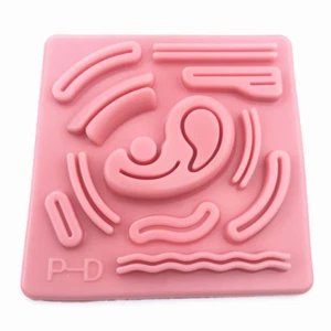 Módulo de sutura de silicona simulador laparoscópico 3D módulo de costura práctica - Imagen 1 de 7