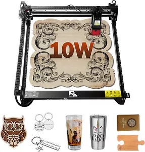 Roomark 10w Lasergravur Maschine Lasergravierer Laser Cutter Graviermaschine DIY - Bild 1 von 6