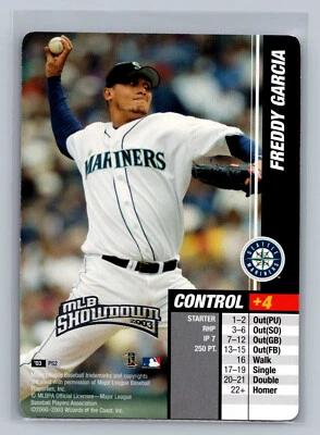 MLB Showdown 2003 Freddy Garcia Showdown League #P52 Promo - Image 1 of 2