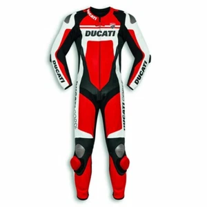 Neu Damen Motorrad/Motorrad Ducati Corse C4 Rindsleder Anzug XS - Bild 1 von 2