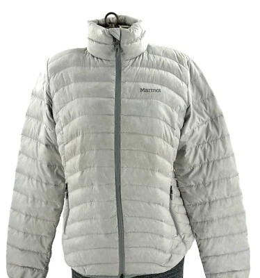 Marmot Silver 600 Fill Light Down Jacket Full Zip Size Small Adult Unisex - Image 1 of 4