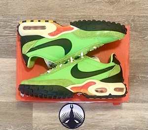 Nike Air Max Waffle Racer SP ‘Action Green’ Total Orange FV6946-301 Men’s 10.5 - Picture 1 of 12