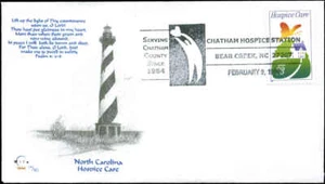 US FDC #3276 Eric Wile 10/30 Cachet Unofficial Fancy Cancel Bear Creek, NC - Picture 1 of 1