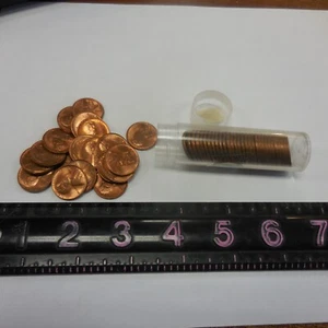 Roll Of 50 GEM BU 1954-D Lincoln Wheat Cents 1c Penny MS Gem UNCIRCULATED - Picture 1 of 6