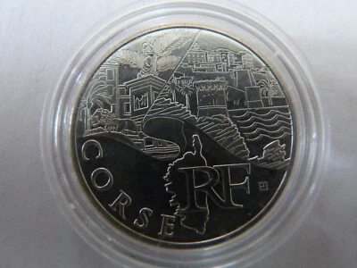 Monnaie de Paris Pièce 10€ Argent Euros des Régions : Corse 2011 - Photo 1/2