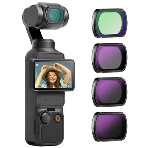 NEEWER Magnetic ND & Black Diffusion 1/4 Filter Kit for DJI OSMO Pocket 3, 4 - Picture 1 of 8