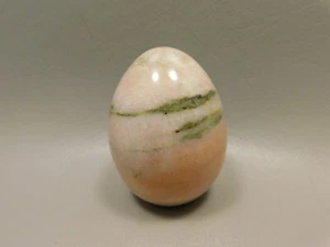 Harquahala Marble Stone Egg Shaped 2.25 inch Pink Rock Arizona #O11 - Picture 1 of 9